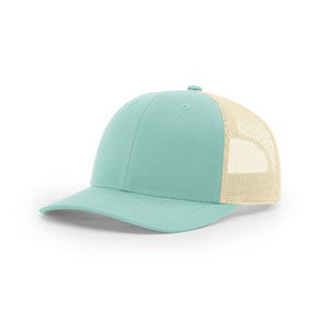 EMBROIDERED - 115 - Richardson® 115 Casual Structured Snapback Trucker Cap