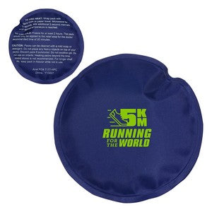 WHF-NR22 - Round Nylon-Covered Hot/Cold Pack
