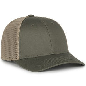 EMBROIDERED Outdoor Cap - FLX672M - ProFlex Stretch Perfected Adjustable Meshback