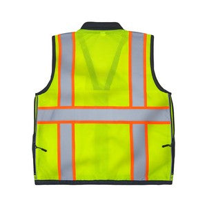 PRINTED ANSI Class 2 Deluxe Surveyors Vest