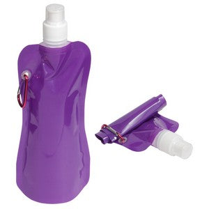 WKA-FW13 - Flex Foldable 16 oz Water Bottle with Carabiner