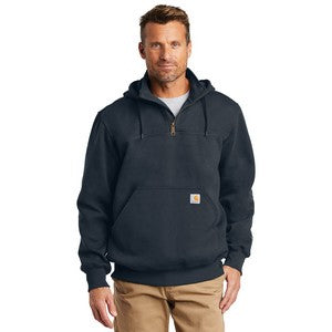 EMBROIDERED - CT100617 - Carhartt ® Rain Defender® Paxton Heavyweight Hooded Zip Mock Sweatshirt