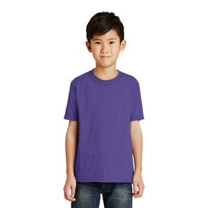 SCREEN PRINTED - PC55Y - Port & Company® Youth Core Blend T-Shirt