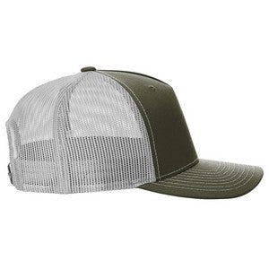 EMBROIDERED - 112FP -Richardson® 5-Panel Trucker Cap
