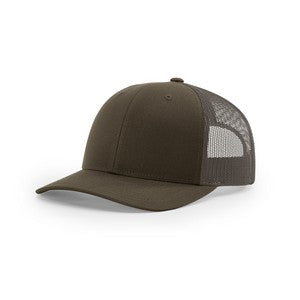 EMBROIDERED - 115 - Richardson® 115 Casual Structured Snapback Trucker Cap