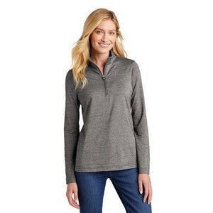EMBROIDERED LOGOTravisMathew® Ladies Crestview 1/4-Zip Sweater
