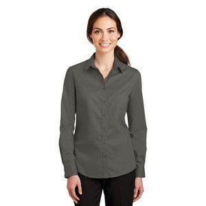EMBROIDERED -Port Authority® SuperPro™ Ladies Twill Shirt