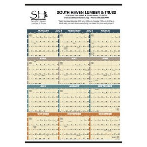 Time Management Span-A-Year (Non-Laminated)