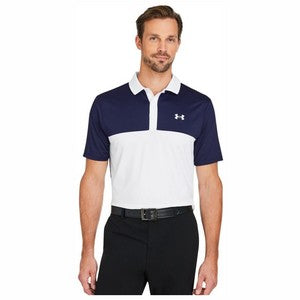 EMBROIDERED - 1377375 - Under Armour Men's Performance 3.0 Colorblock Polo