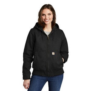 EMBROIDERED - CT104053 - Carhartt® Women's Washed Duck Active Jacket