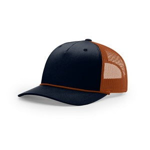EMBROIDERED - 112FPR - Richardson® Trucker Cap w/Rope