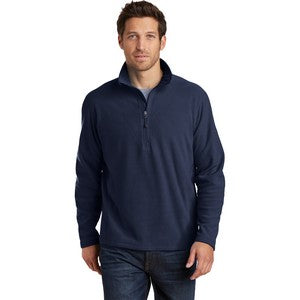 EMBROIDERED Eddie Bauer® Men's 1/2-Zip Microfleece Jacket