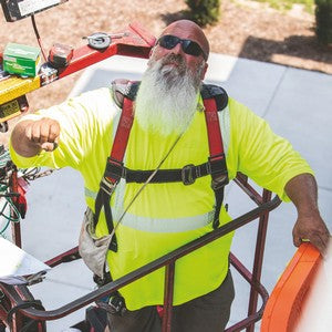 PRINTED Hi-Viz ANSI Class 2 Safety Cotton Rich T-Shirt