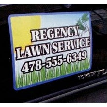 Custom Printed Rectangle Auto Magnet (12"X18") (SOLD AS SET)