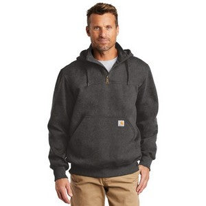EMBROIDERED - CT100617 - Carhartt ® Rain Defender® Paxton Heavyweight Hooded Zip Mock Sweatshirt