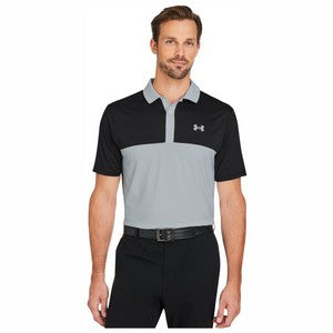 EMBROIDERED - 1377375 - Under Armour Men's Performance 3.0 Colorblock Polo
