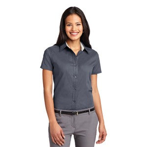 EMBROIDERED-Port Authority® Ladies' Easy Care Short Sleeve Shirt