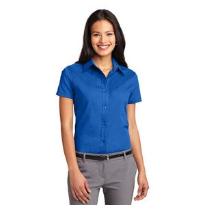 EMBROIDERED-Port Authority® Ladies' Easy Care Short Sleeve Shirt