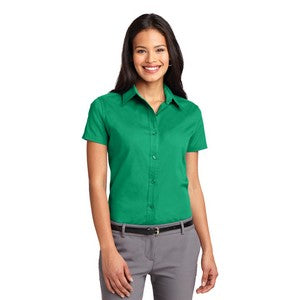 EMBROIDERED-Port Authority® Ladies' Easy Care Short Sleeve Shirt