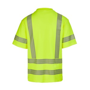 PRINTED Hi-Viz ANSI Class 3 Safety Cotton Rich T-Shirt