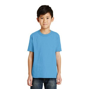 SCREEN PRINTED - PC55Y - Port & Company® Youth Core Blend T-Shirt