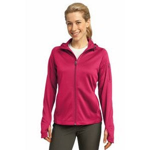 EMBROIDERED Sport-tek - Ladies Tech Fleece Full-zip Hooded Jacket