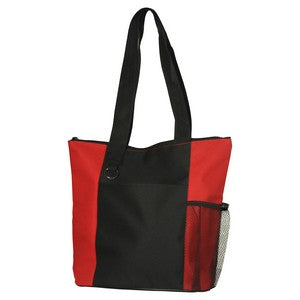 Fun Zippered Business Tote Bag with Pockets