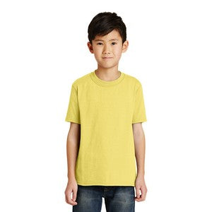 SCREEN PRINTED - PC55Y - Port & Company® Youth Core Blend T-Shirt