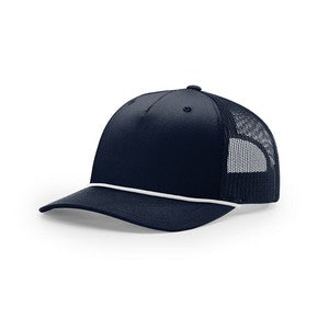 EMBROIDERED - 112FPR - Richardson® Trucker Cap w/Rope