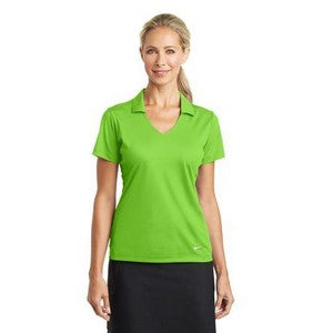EMBROIDERED-Nike Golf Ladies Dri-Fit Vertical Mesh Polo Shirt