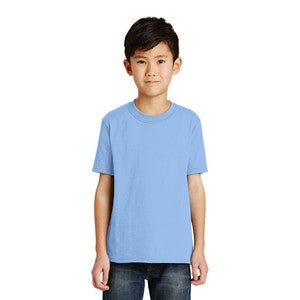 SCREEN PRINTED - PC55Y - Port & Company® Youth Core Blend T-Shirt