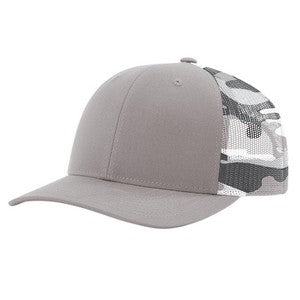 EMBROIDERED - 112PM - Richardson® Printed Mesh Trucker Cap