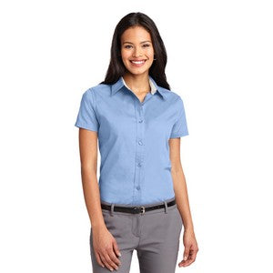 EMBROIDERED-Port Authority® Ladies' Easy Care Short Sleeve Shirt