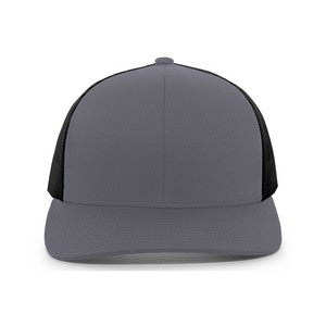 EMBROIDERED - 104C - Pacific Headwear Trucker Snapback Hat
