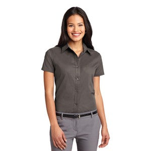 EMBROIDERED-Port Authority® Ladies' Easy Care Short Sleeve Shirt