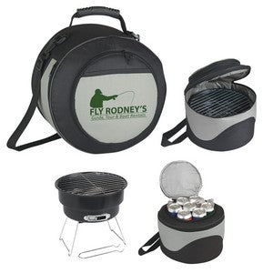 Portable BBQ Grill And Cooler