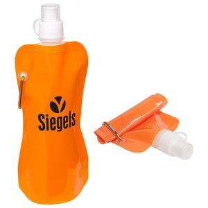 WKA-FW13 - Flex Foldable 16 oz Water Bottle with Carabiner
