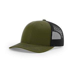 KICK A** SALE!! EMBROIDERED - 112 - Richardson® Structured Mid-Pro Snapback Trucker Cap