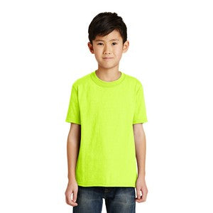 SCREEN PRINTED - PC55Y - Port & Company® Youth Core Blend T-Shirt