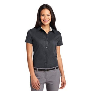 EMBROIDERED-Port Authority® Ladies' Easy Care Short Sleeve Shirt