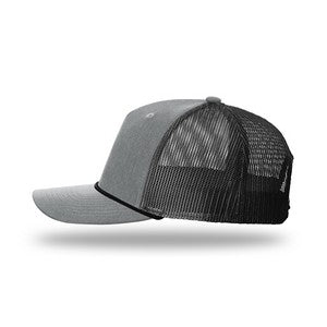 EMBROIDERED - 112FPR - Richardson® Trucker Cap w/Rope