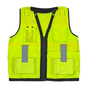 PRINTED ANSI Class 2 Deluxe Surveyors Vest
