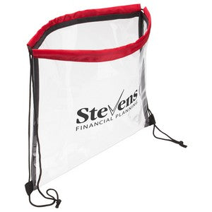 WBA-CB14 - Clear Bag with Drawstring