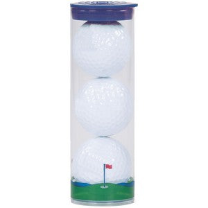 Clear Tube w/3 Wilson Ultra Golf Balls