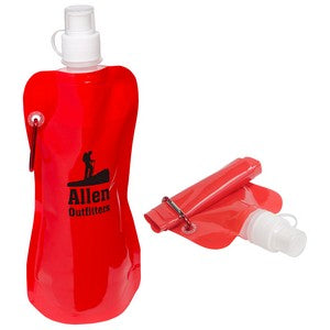 WKA-FW13 - Flex Foldable 16 oz Water Bottle with Carabiner