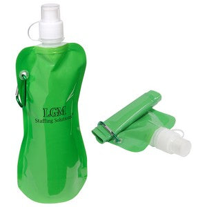 WKA-FW13 - Flex Foldable 16 oz Water Bottle with Carabiner