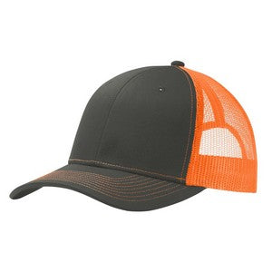 EMBROIDERED - C112 - Port Authority® Snapback Trucker Cap