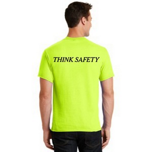 SAFETY SLOGAN T-SHIRT -- THINK SAFETY