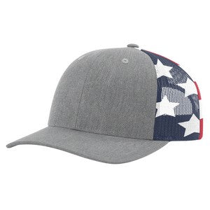 EMBROIDERED - 112PM - Richardson® Printed Mesh Trucker Cap