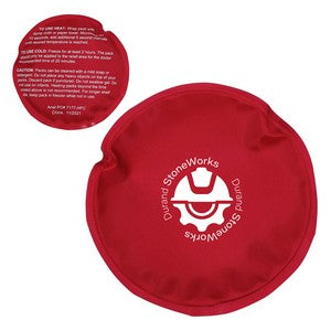 WHF-NR22 - Round Nylon-Covered Hot/Cold Pack